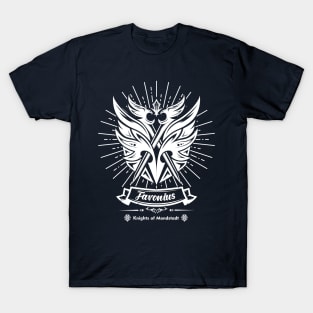 Knights of Favonius Crest - White T-Shirt